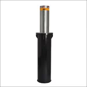 Automatic retractable bollard