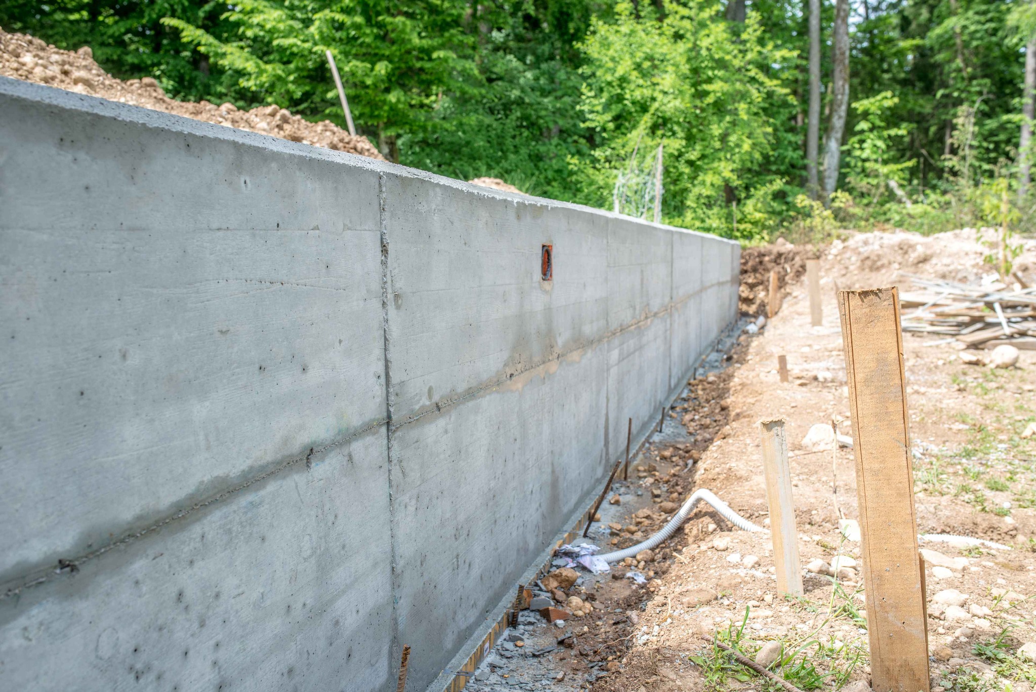 Concrete & Block Retaining Walls